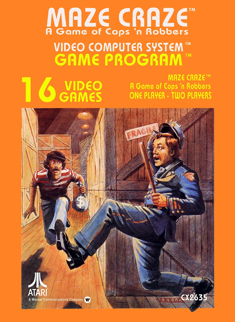 Maze Craze: A Game of Cops and Robbers (A2600)