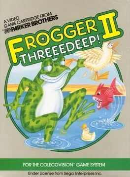 Frogger II: ThreeeDeep! (C64)