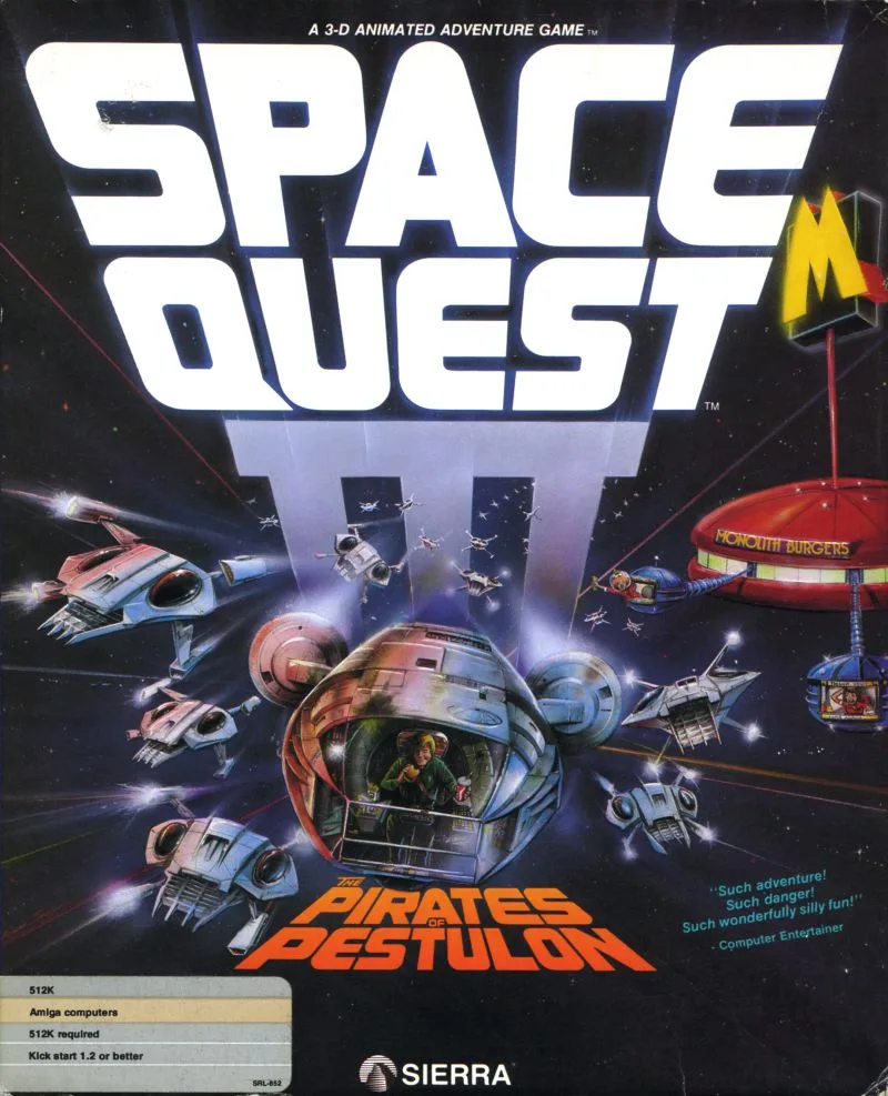 Space Quest III: The Pirates of Pestulon (AMIGA)