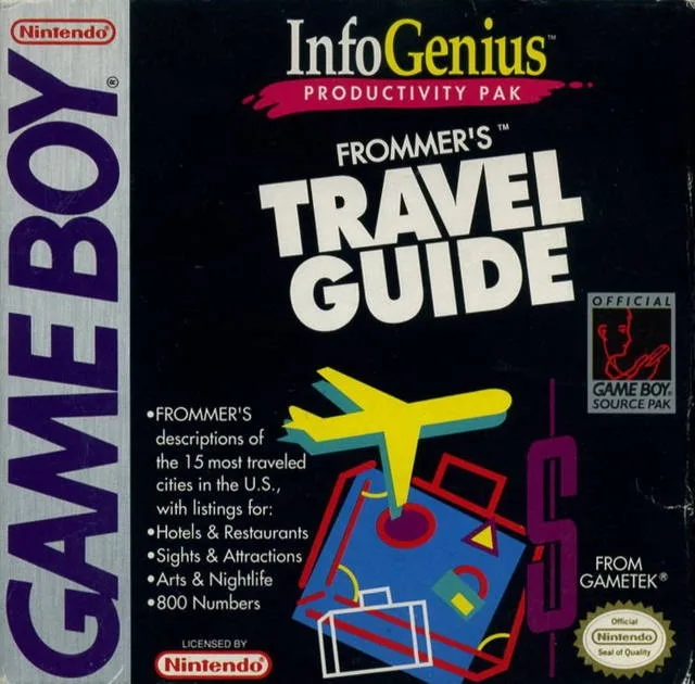 InfoGenius Productivity Pak: Frommer's Travel Guide (GB)