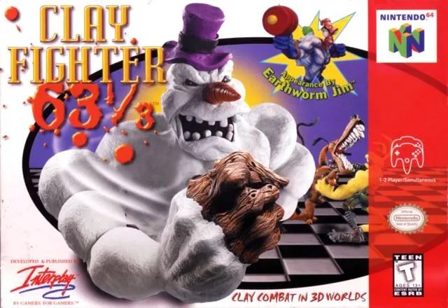ClayFighter 63⅓ (N64)