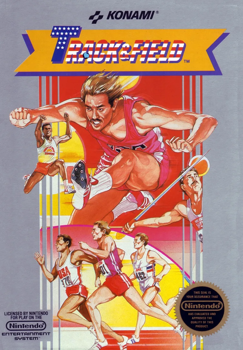 Track & Field [5 Screw] (NES)