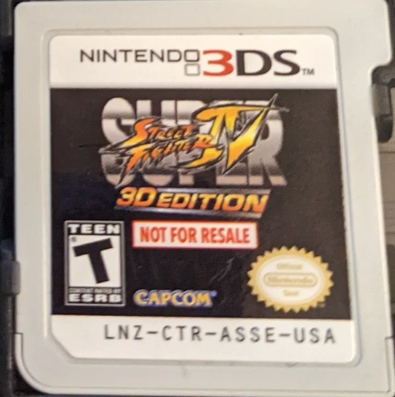 Super Street Fighter IV: 3D Edition [Not For Resale] (3DS)