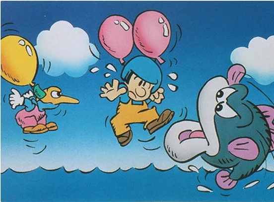Balloon Fight (1985) (3DS)