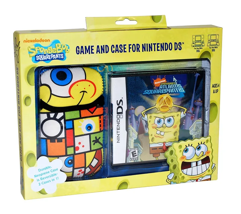 Spongebob's Atlantis Squarepantis [Game and Case for Nintendo DS]
