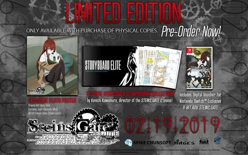 STEINS; GATE ELITE [Limited Edition]