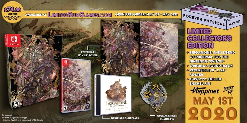 Brigandine: The Legend Of Runersia [Collector's Edition] (NSW)