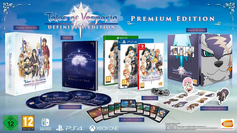 Tales of Vesperia: Definitive Edition [Premium Edition] (NSW)
