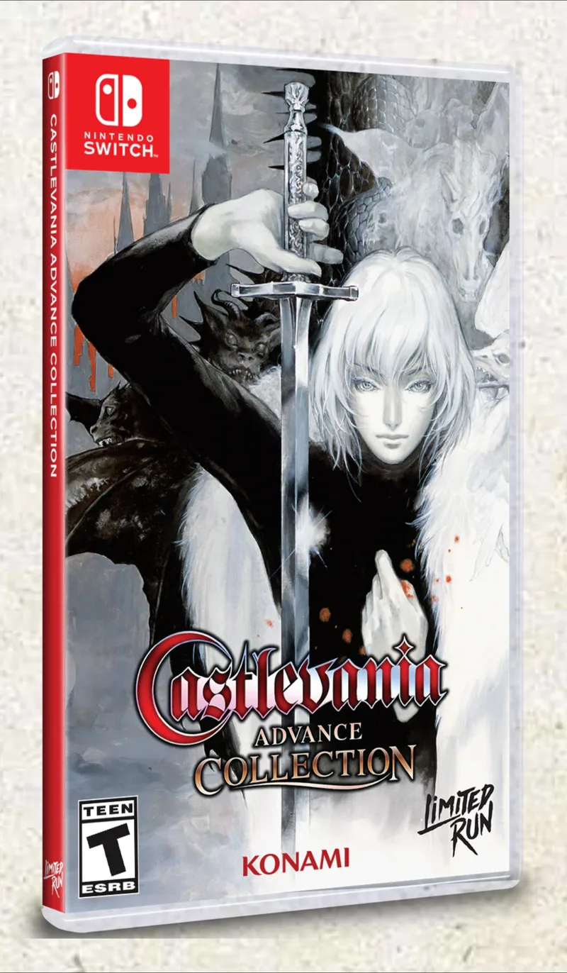 Castlevania Advance Collection [Aria of Sorrow Cover]