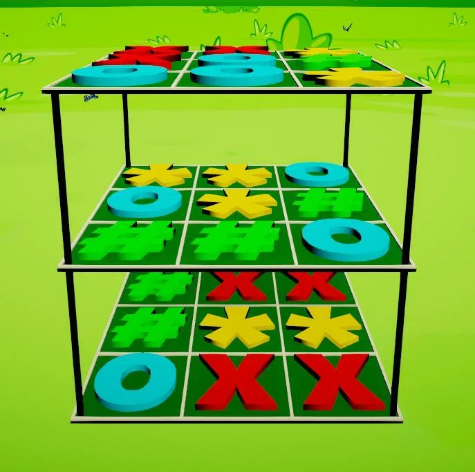 3D Tic-Tac-Toe (Persephone's Chair)