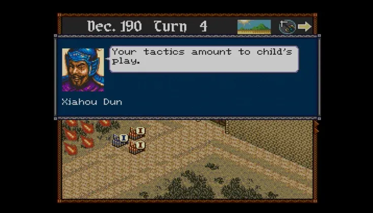 Romance of the Three Kingdoms IV: Wall of Fire (PS1)