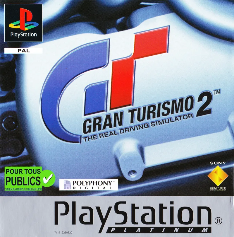 Gran Turismo 2 (Platinum) (PS1)