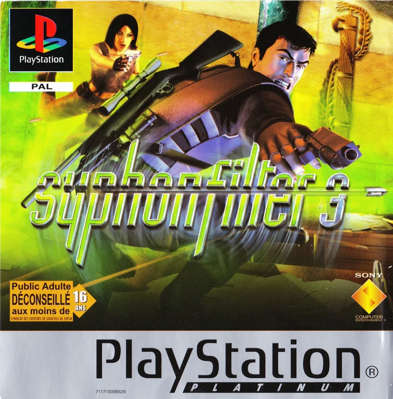 Syphon Filter 3 (Platinum) (PS1)