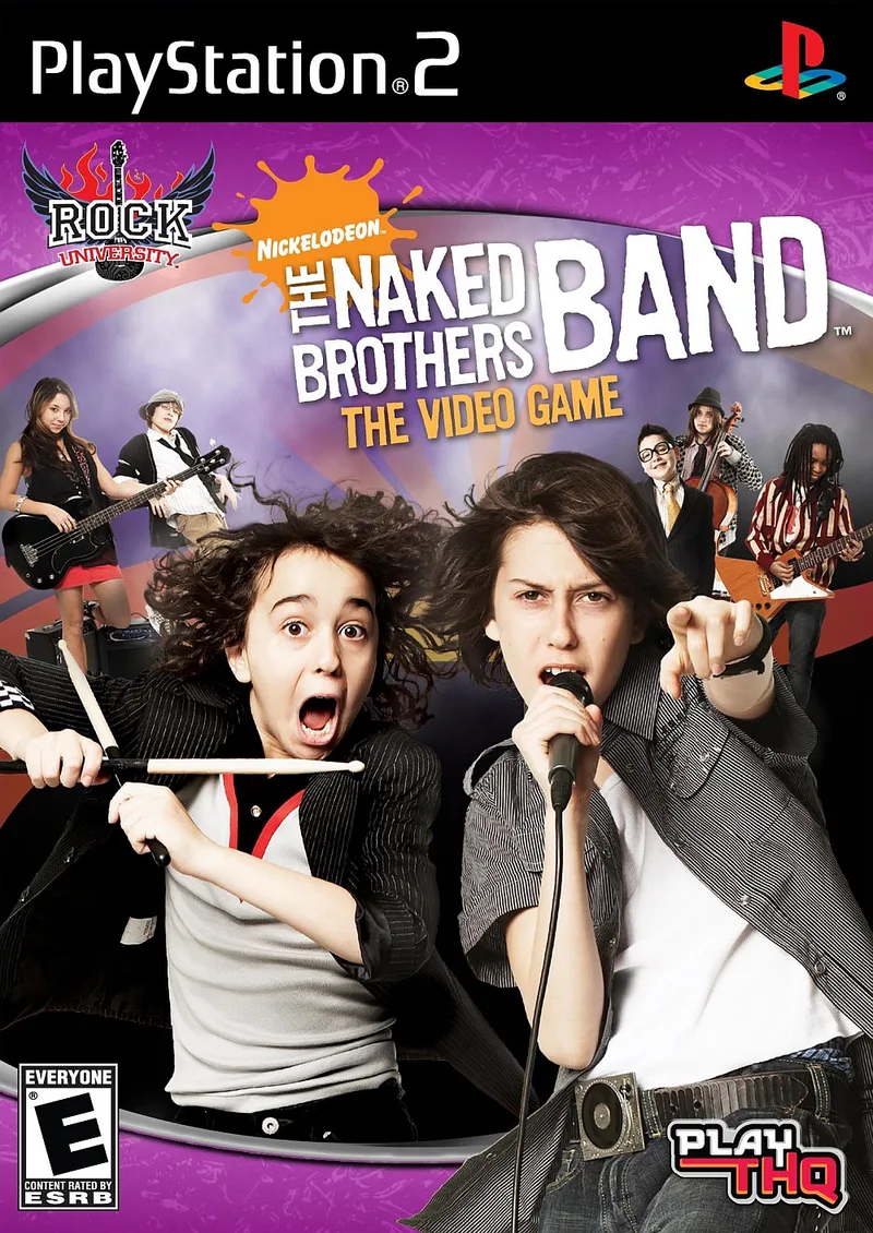 Rock University Presents: The Naked Brothers Band The Video Game (PS2)