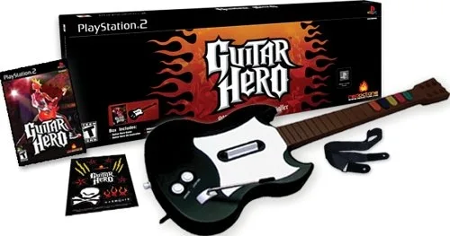 Guitar Hero [Guitar Bundle] (PS2)