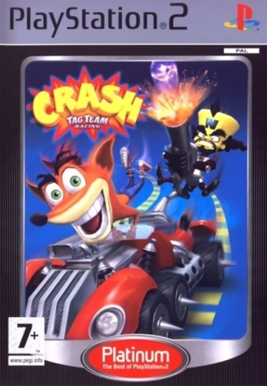 Crash: Tag Team Racing (Platinum) (PS2)