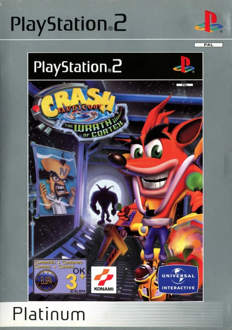 Crash Bandicoot The Wrath of Cortex (Platinum) (PS2)