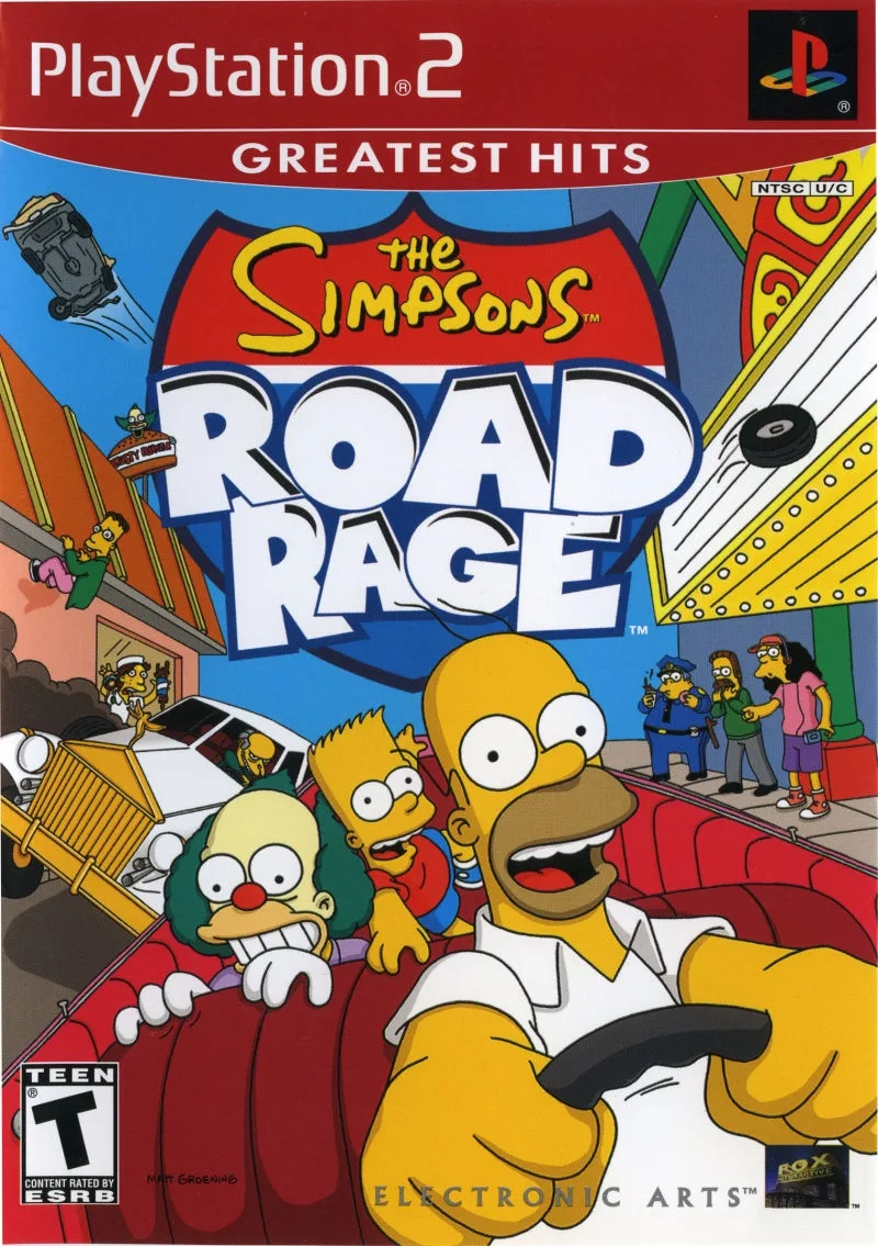 The Simpsons: Road Rage [Greatest Hits] (PS2)