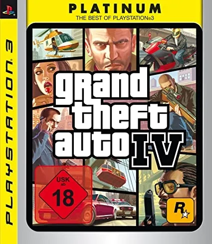 Grand Theft Auto IV [Platinum] (PS3)