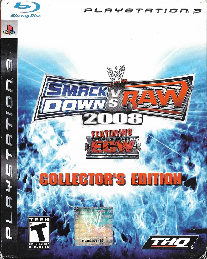 WWE SmackDown vs. Raw 2008 (Collector's Edition) (PS3)
