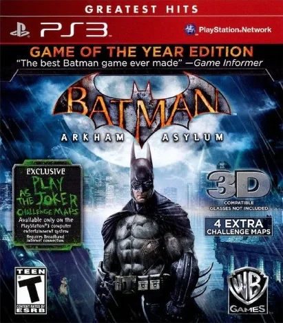 Batman: Arkham Asylum [Game of the Year Edition] (Greatest Hits) (PS3)