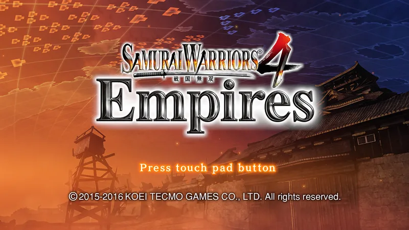 SAMURAI WARRIORS 4 Empires (PS3)
