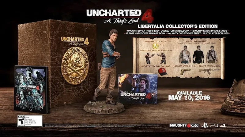 Uncharted 4: A Thief's End [Libertalia Collector's Edition] (PS4)