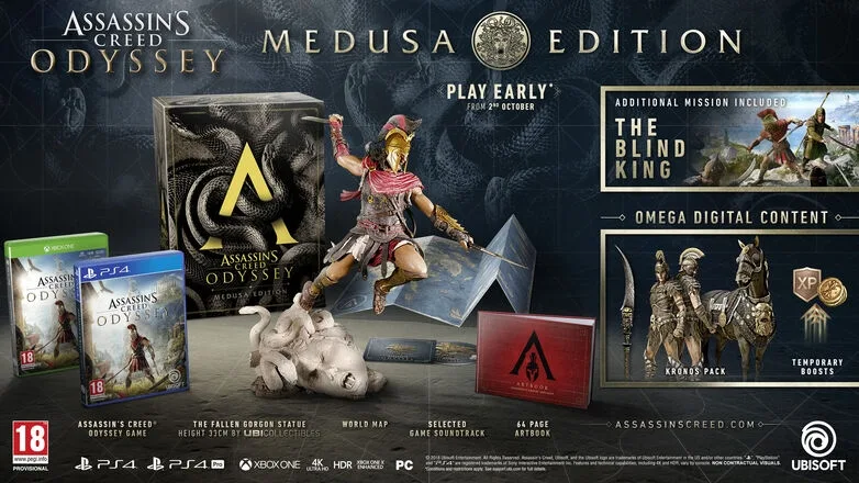 Assassin's Creed: Odyssey [Medusa Edition] (PS4)
