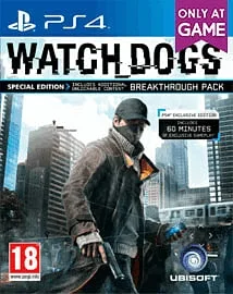 Watch Dogs Special Edition Breakthrough Pack (PS4)