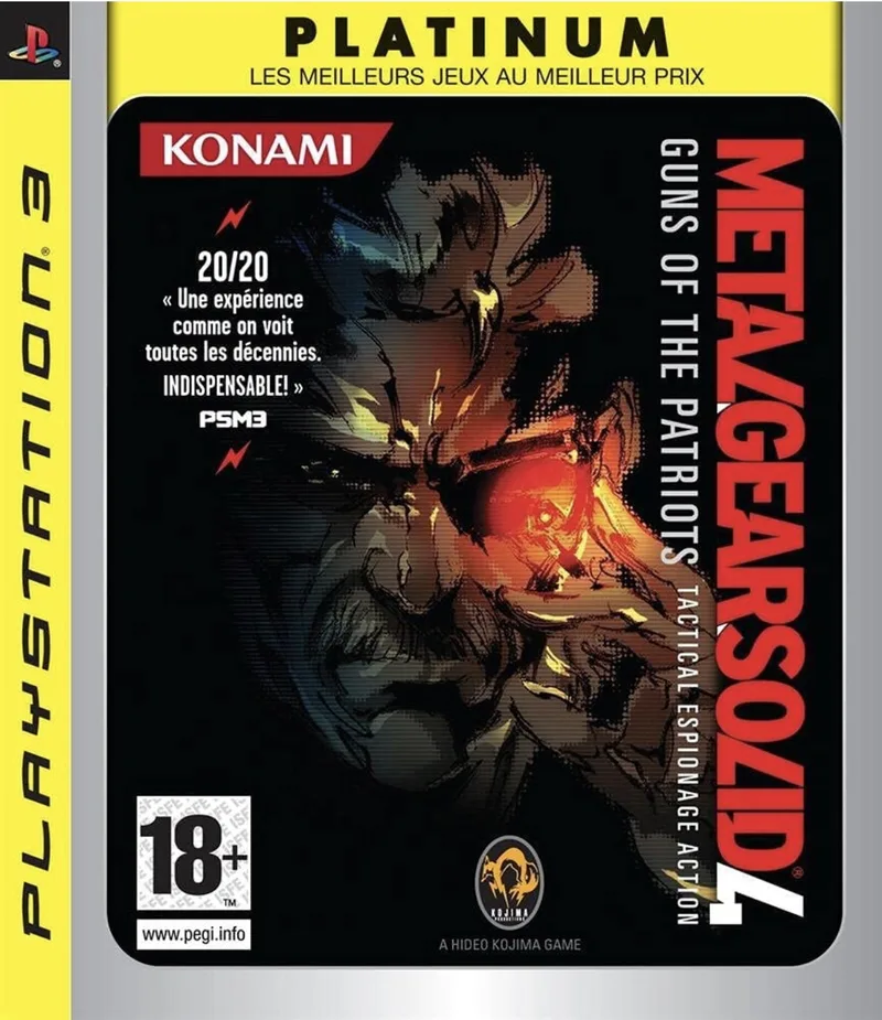 Metal Gear Solid 4: Guns of the Patriots [Platinum]