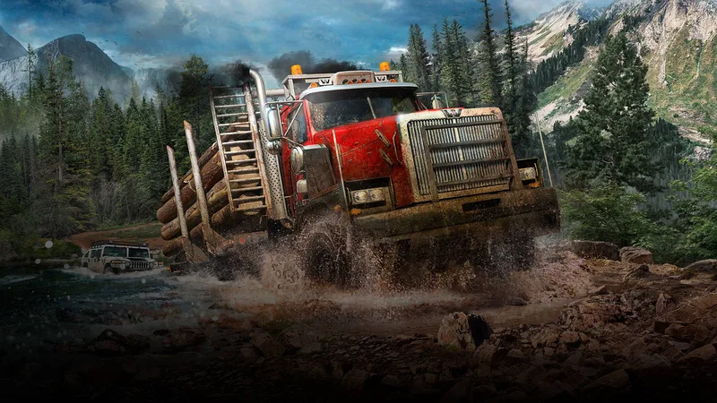 Spintires: Mudrunner - American Wilds (PS4)
