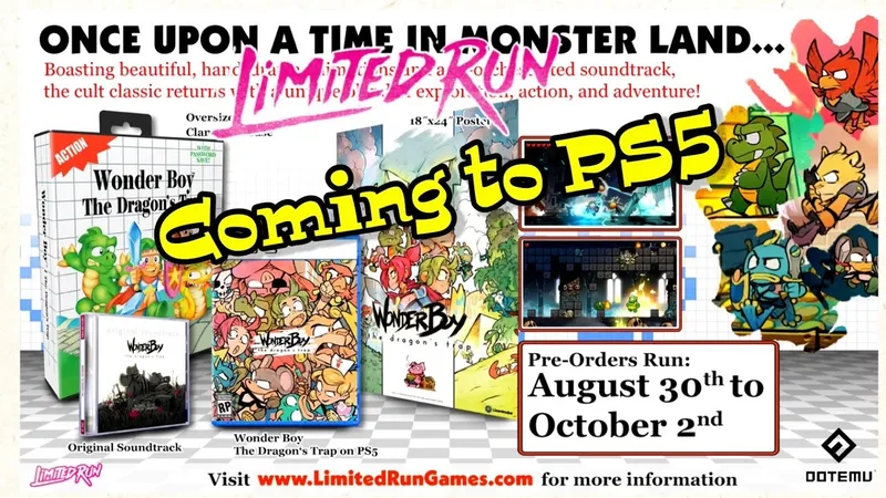 Wonder Boy The Dragon's Trap [Collector's Edition]