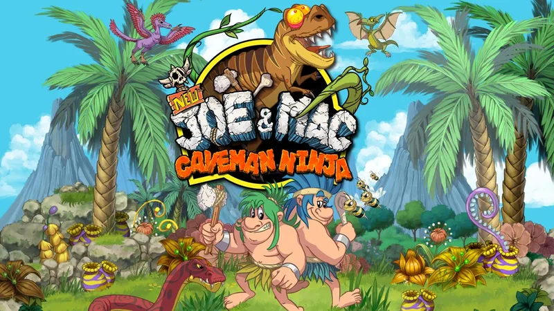 New Joe & Mac: Caveman Ninja (PS5)