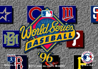 World Series Baseball 96 (GEN)