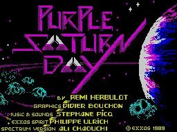 Purple Saturn Day