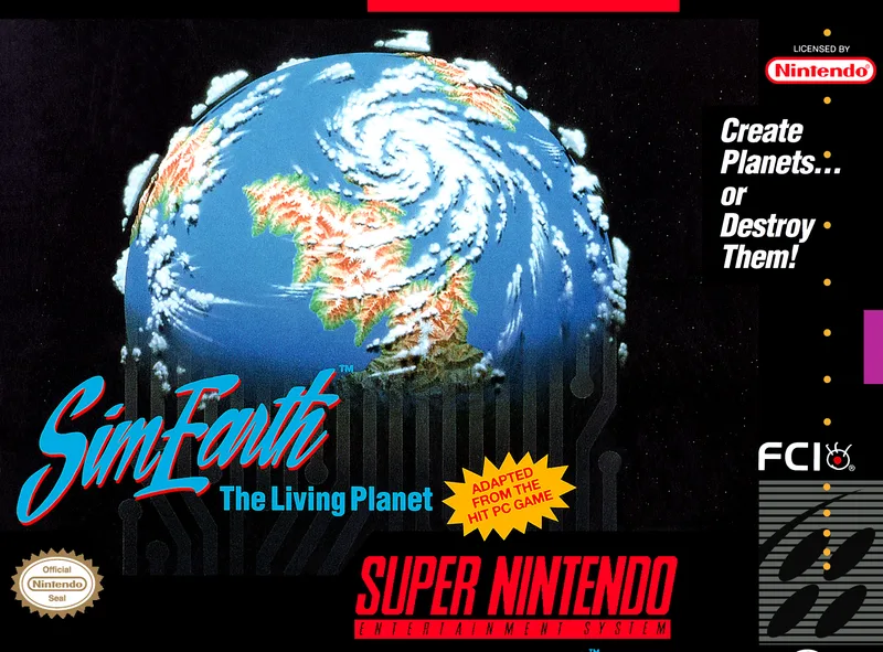 SimEarth: The Living Planet (SNES)