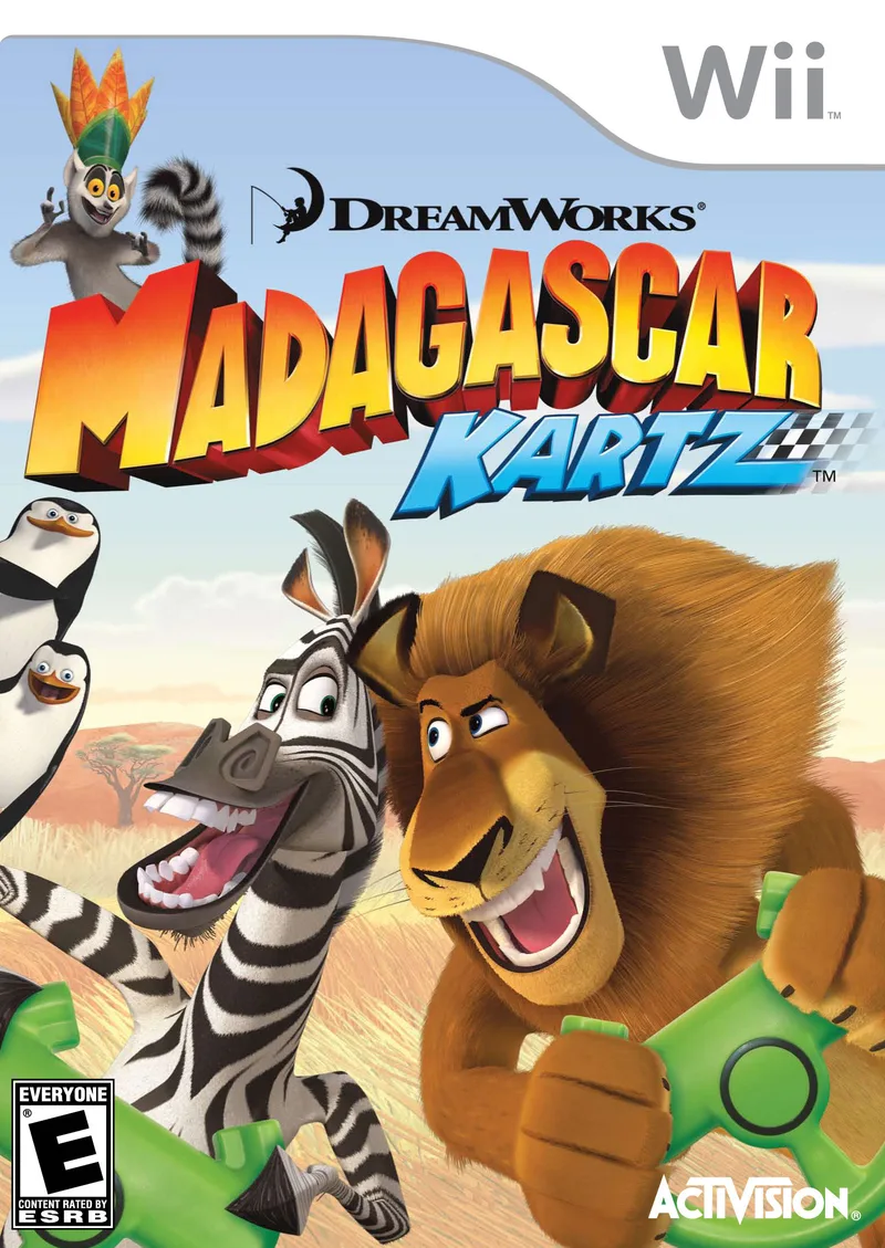 DreamWorks Madagascar Kartz (WII)