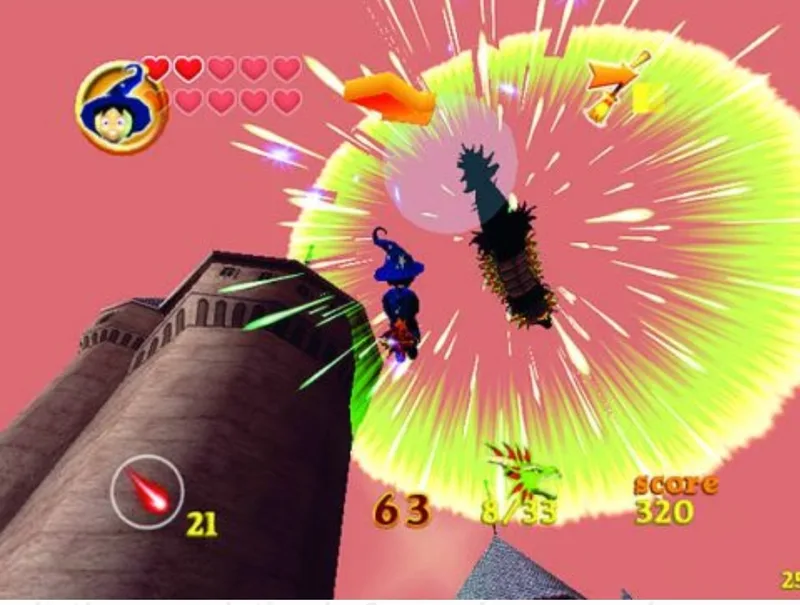 Billy the Wizard: Rocket Broomstick Racing (WII)