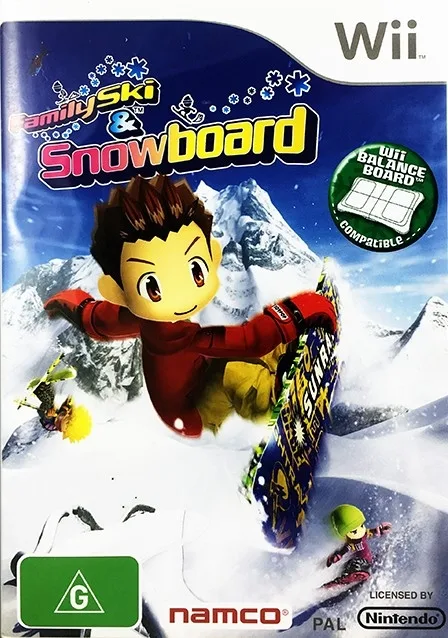 Family Ski & Snowboard (WII)