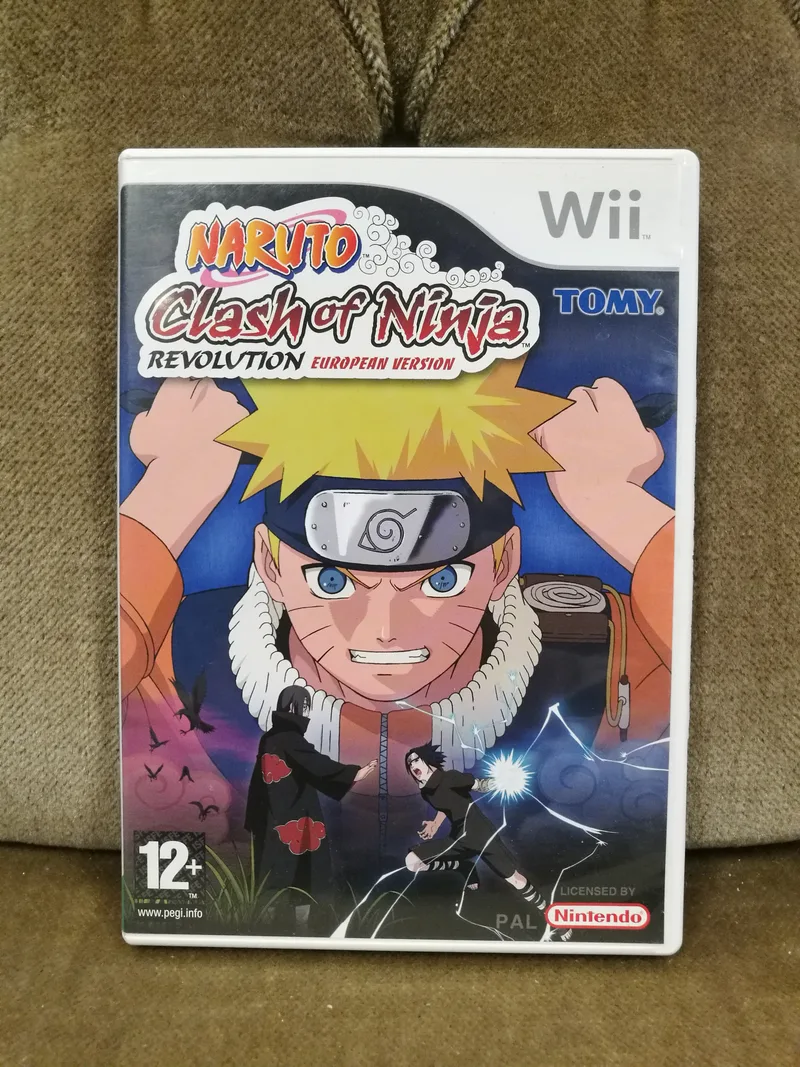 Naruto Clash of Ninja Revolution (PAL) (WII)