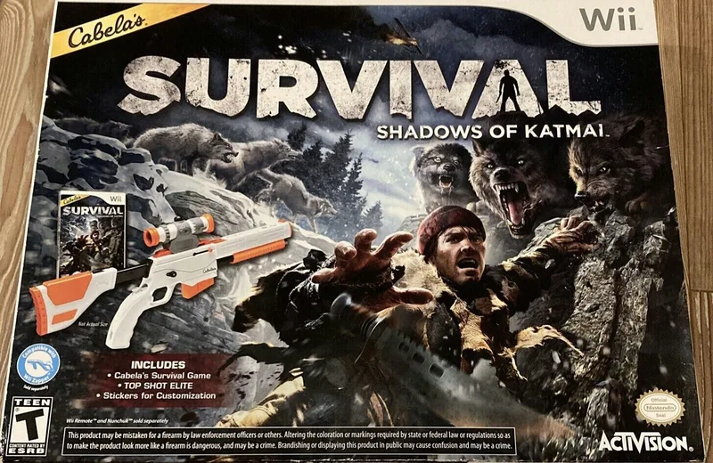 Cabela's Survival: Shadows Of Katmai [Gun Bundle] (WII)