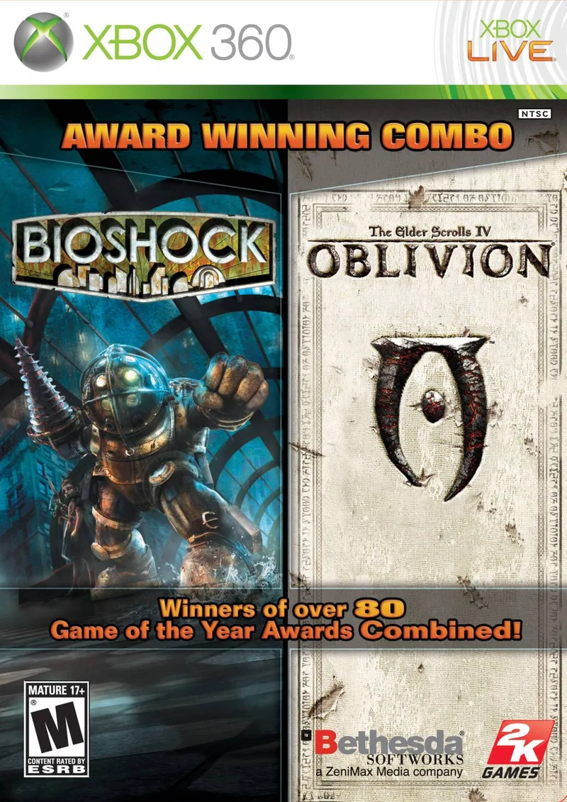 BioShock & The Elder Scrolls IV: Oblivion Bundle (X360)
