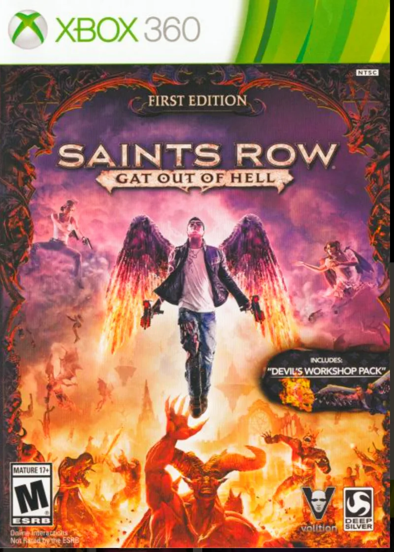 Saints Row: Gat Out of Hell [First Edition] (X360)