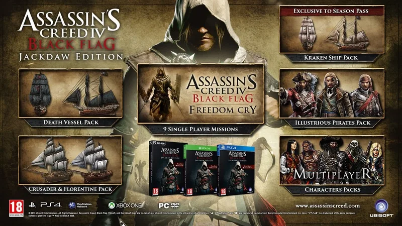 Assassin's Creed IV: Black Flag - Jackdaw Edition (XONE)
